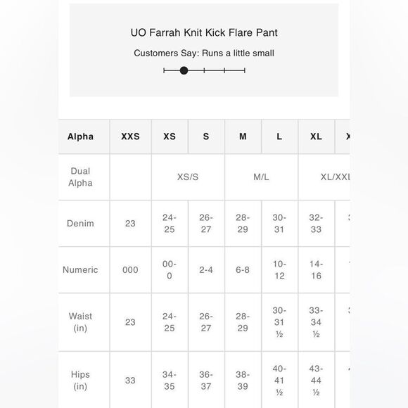 Urban Outfitters Farrah Knit Kick Flare Pant Green Medium New - Picture 7 of 7